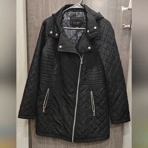 Jessica Simpson Black Quilted Winter Jacket